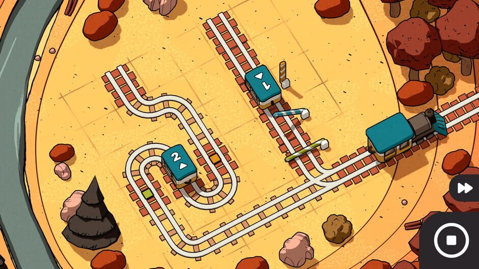 Capture de Railbound