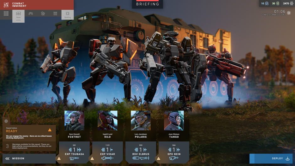 Capture de Phantom Brigade