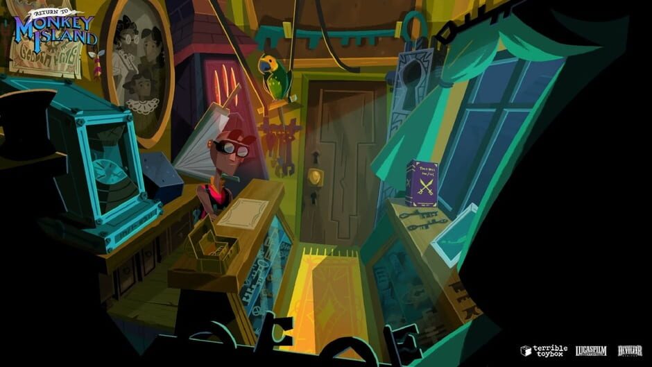 Capture de Return to Monkey Island