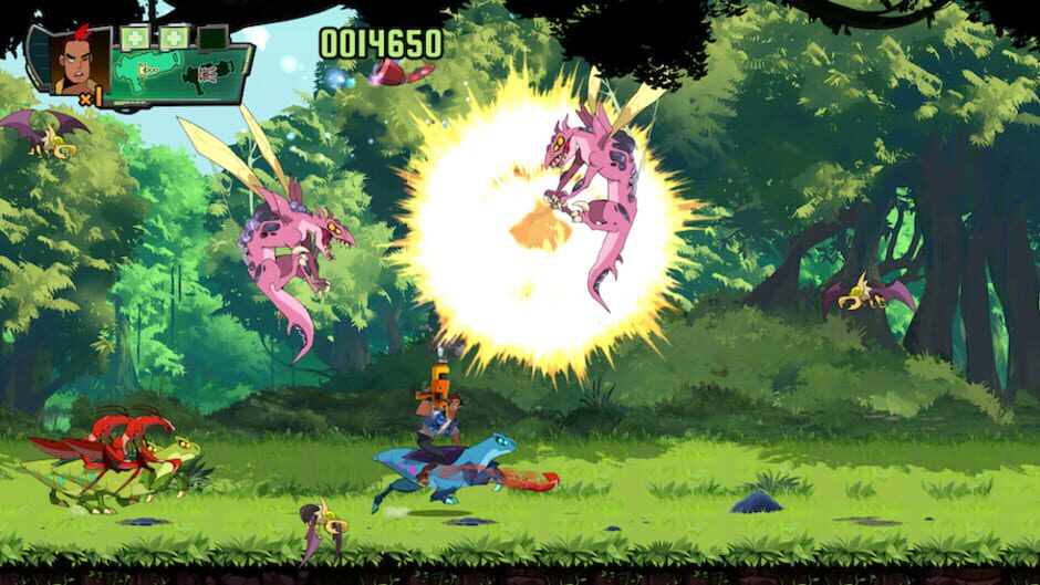 Capture de Spidersaurs