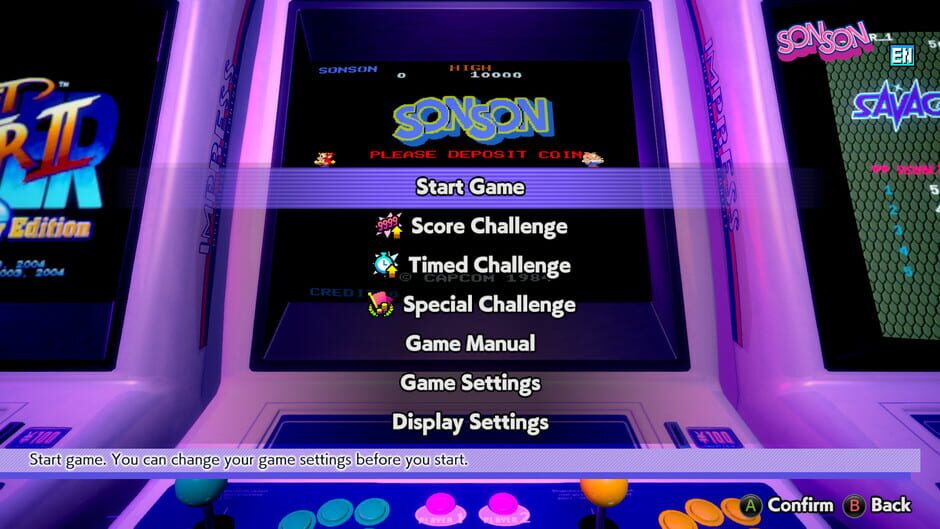 Capture de Capcom Arcade 2nd Stadium
