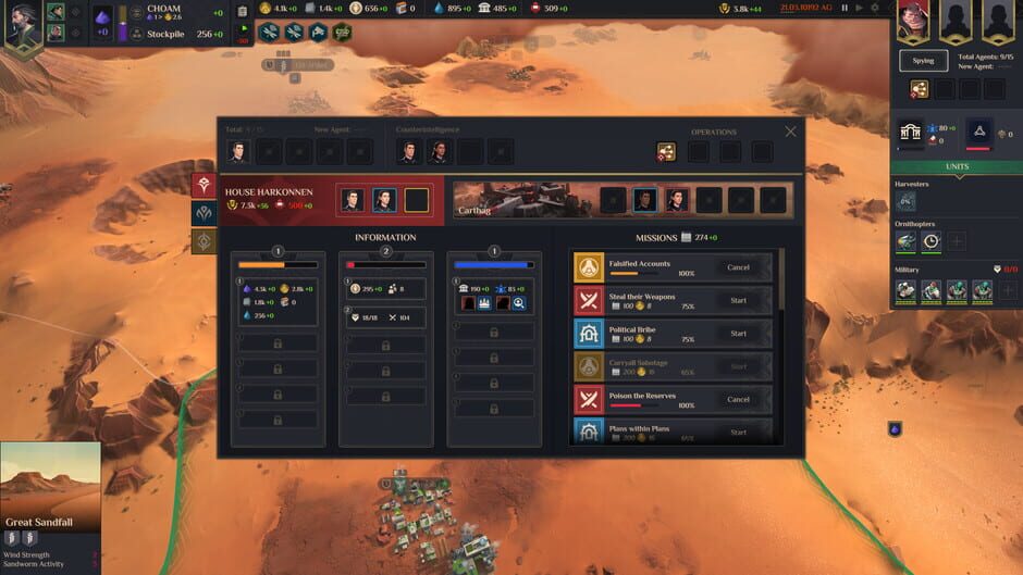 Capture de Dune: Spice Wars
