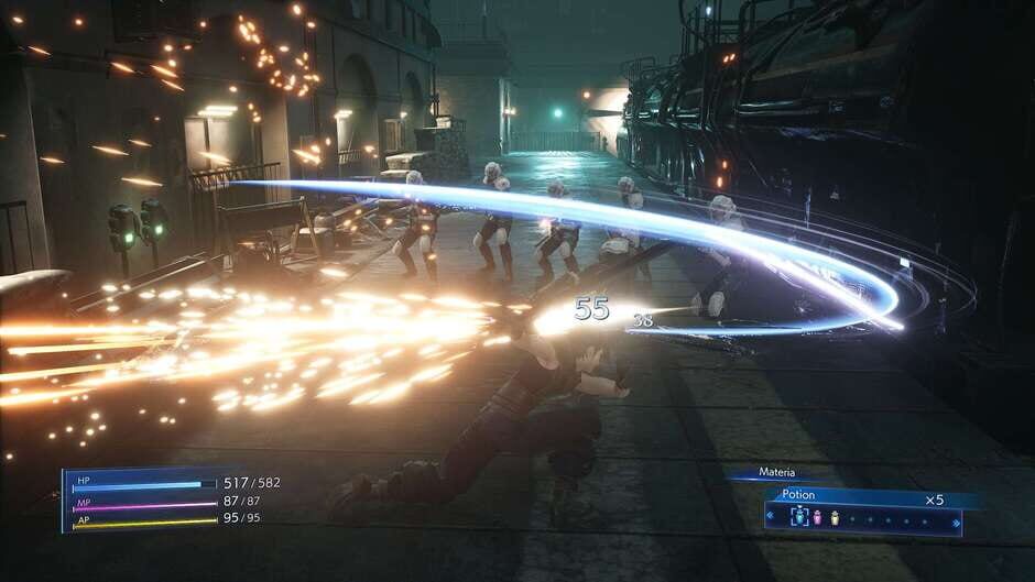 Capture de Crisis Core: Final Fantasy VII - Reunion