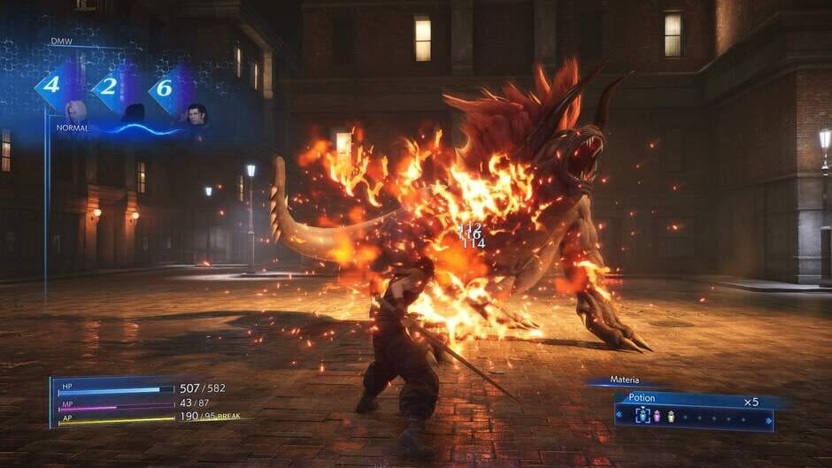 Capture de Crisis Core: Final Fantasy VII - Reunion