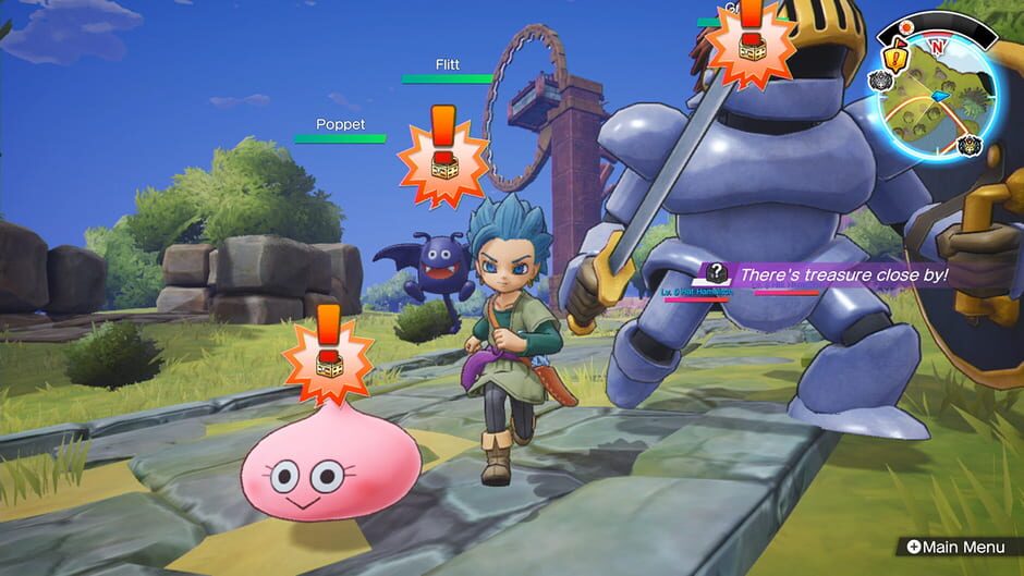 Capture de Dragon Quest Treasures