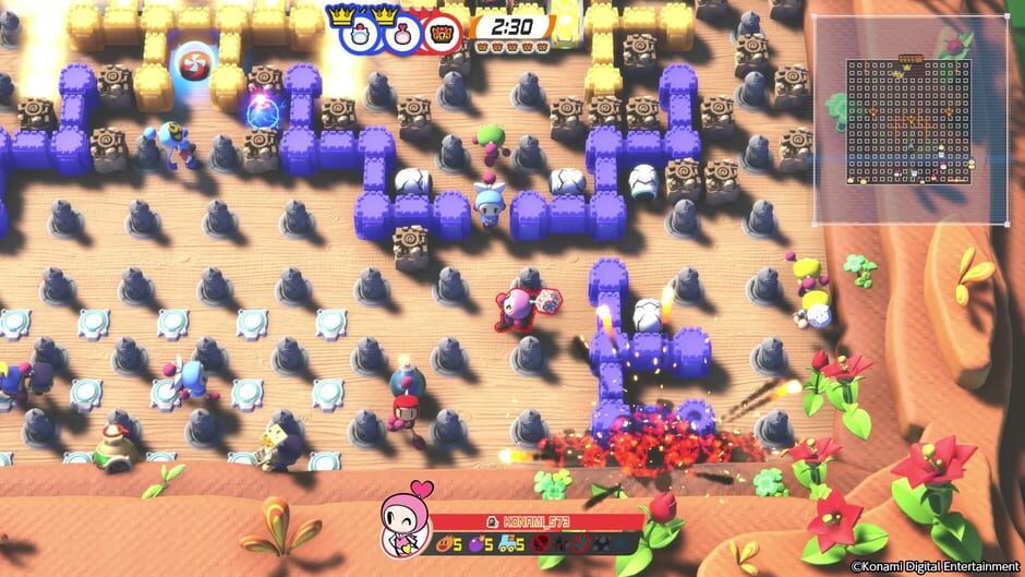 Capture de Super Bomberman R 2