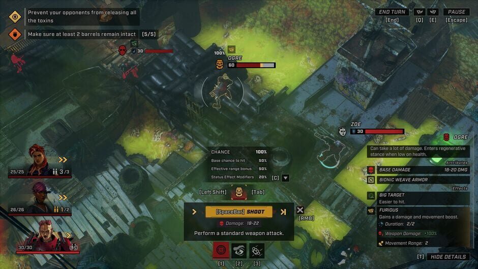 Capture de Showgunners
