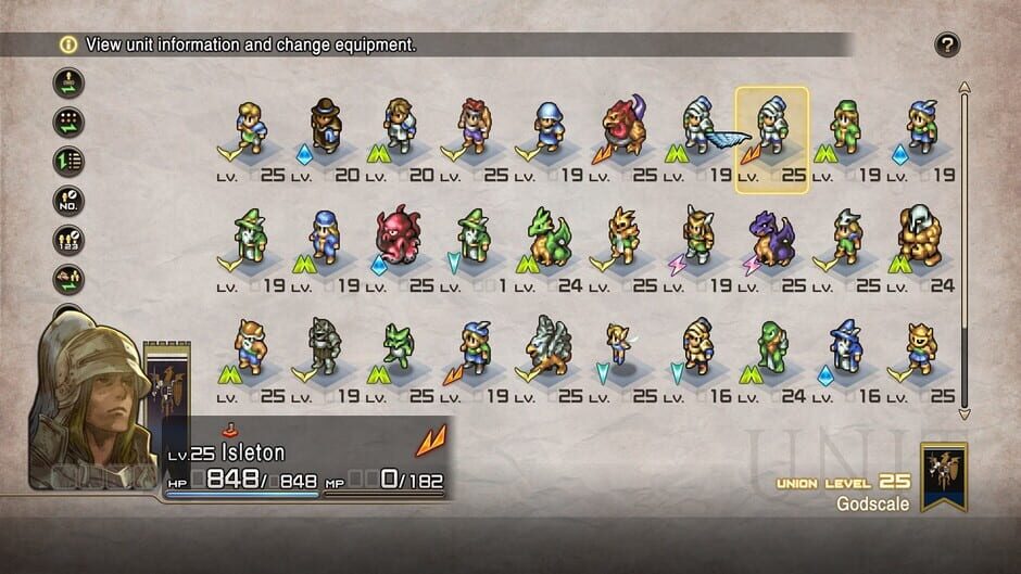 Capture de Tactics Ogre: Reborn