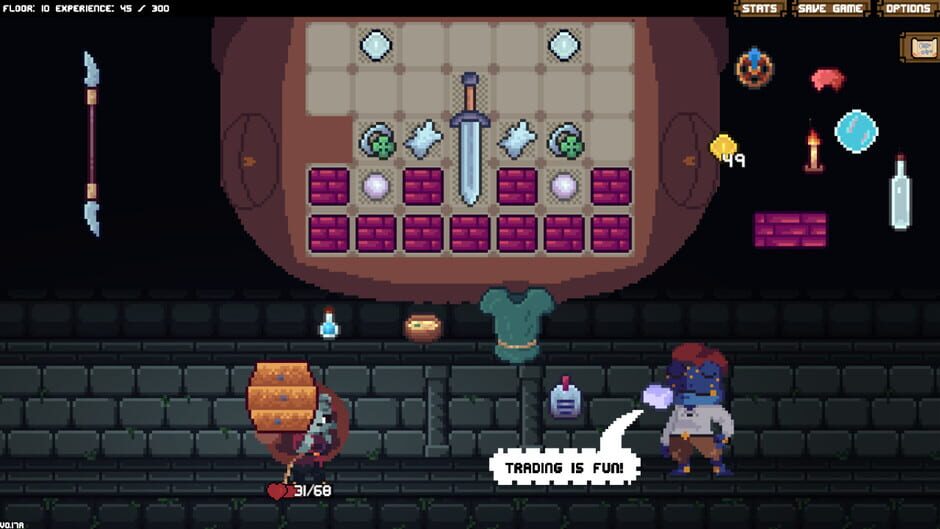 Capture de Backpack Hero