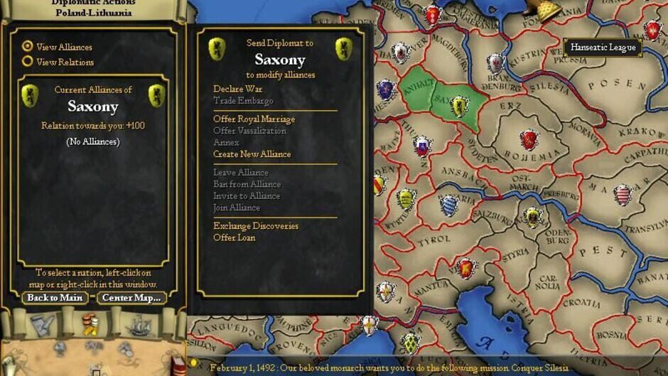 Capture d’Europa Universalis