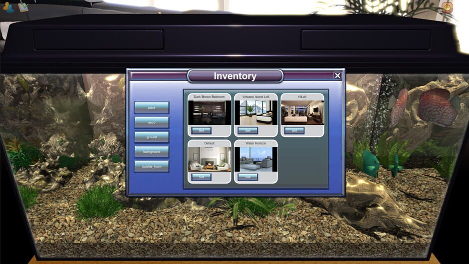 Capture de Snapshot Aquarium