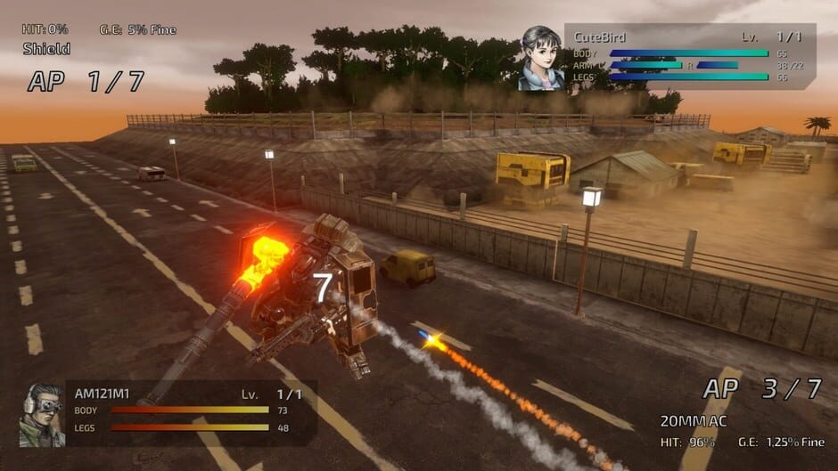 Capture de Front Mission 2: Remake