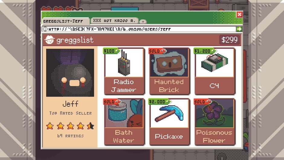 Capture de Turnip Boy Robs a Bank