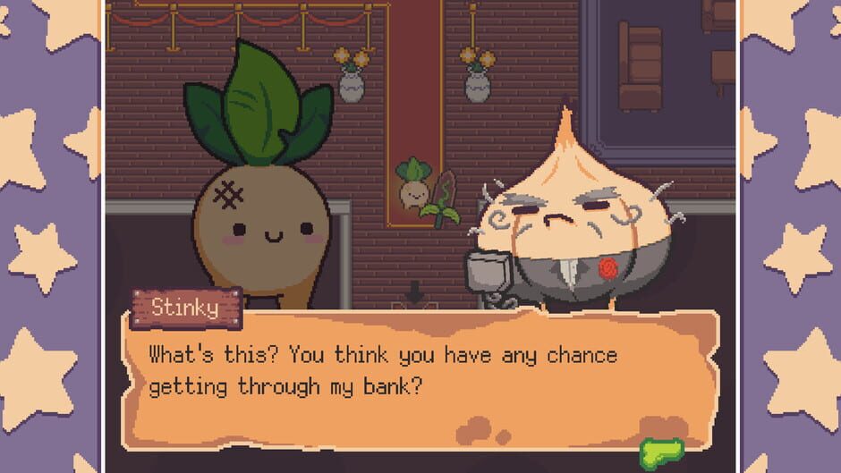 Capture de Turnip Boy Robs a Bank