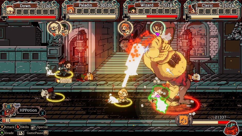Capture de Final Knight