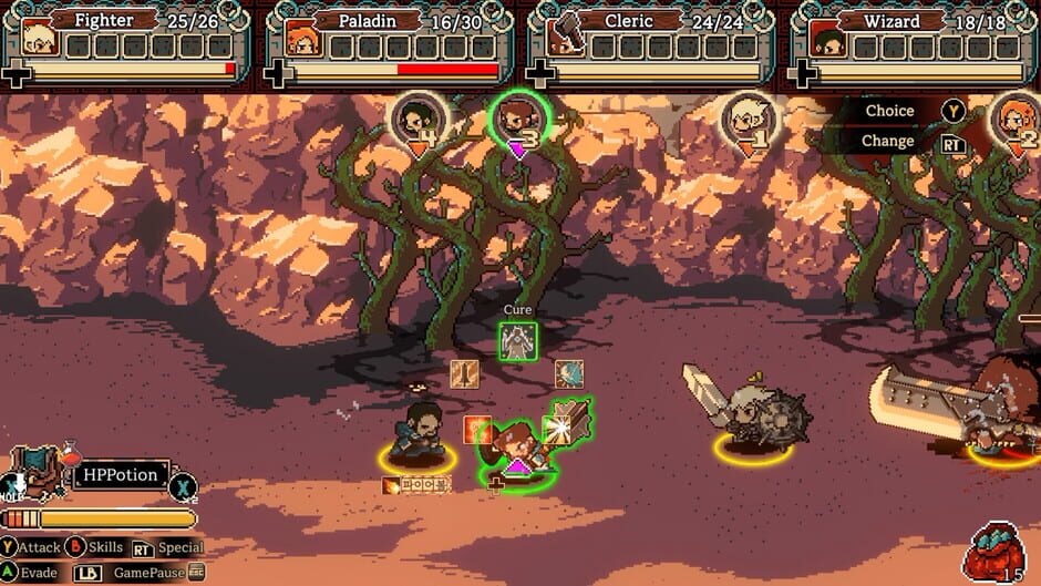 Capture de Final Knight
