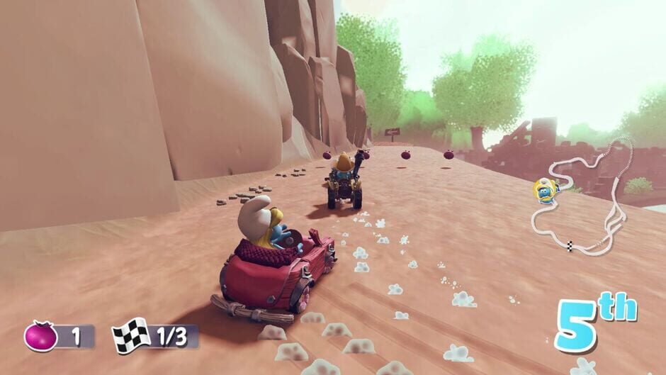 Capture de Smurfs Kart