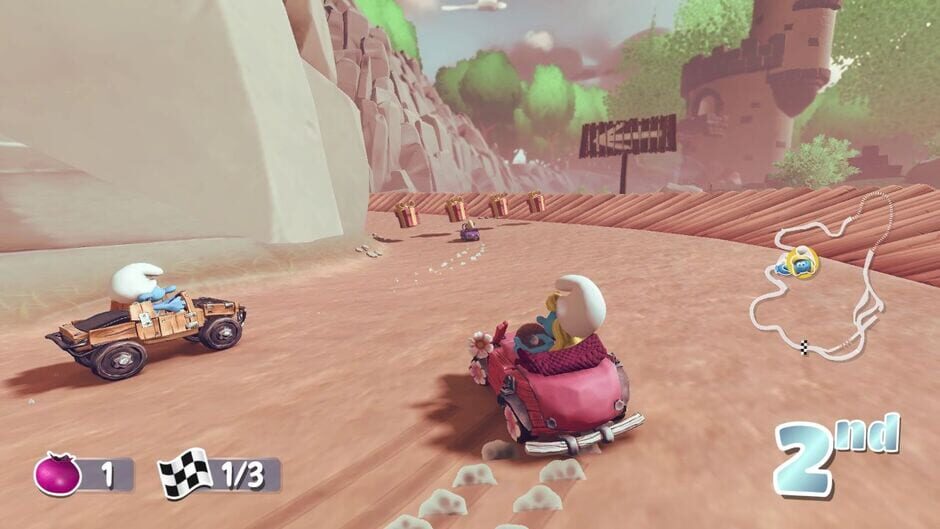 Capture de Smurfs Kart