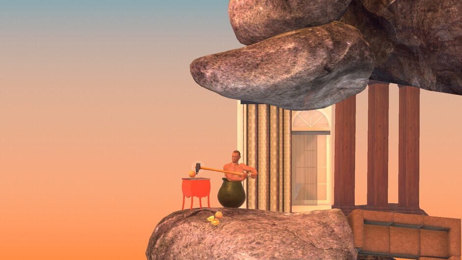 Capture de Getting Over It with Bennett Foddy