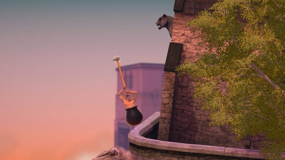 Capture de Getting Over It with Bennett Foddy
