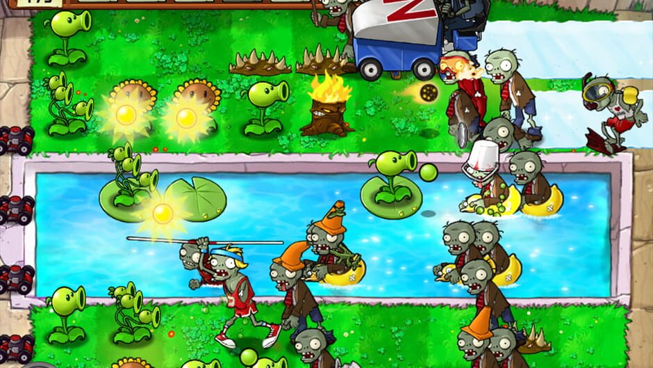 Capture de Plants vs. Zombies