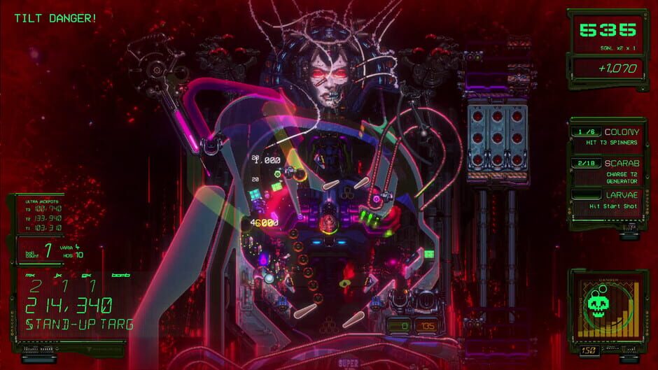 Capture de Xenotilt: Hostile Pinball Action