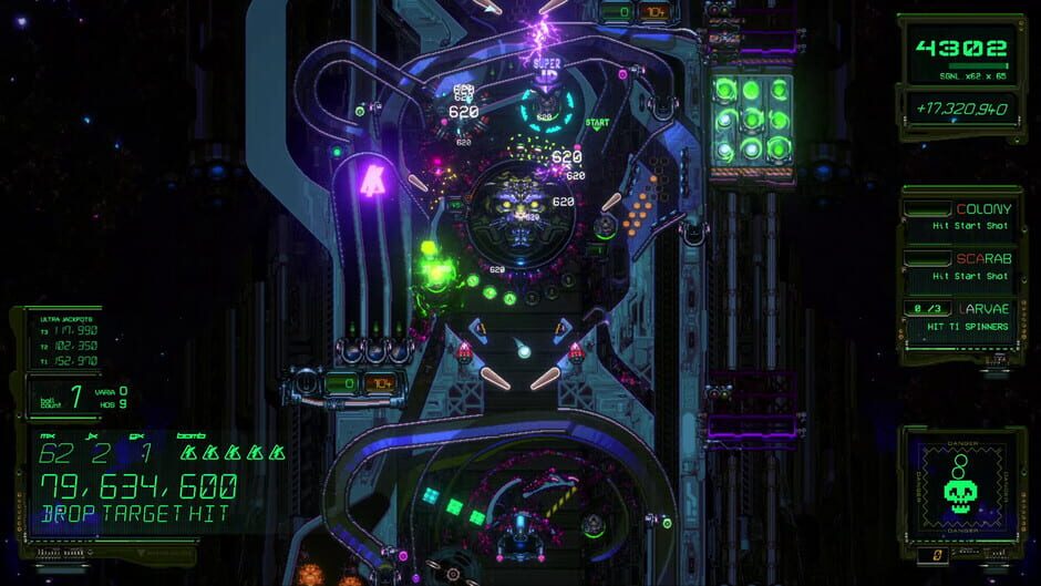 Capture de Xenotilt: Hostile Pinball Action