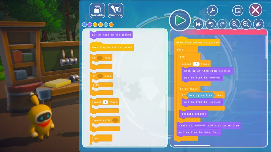 Capture d’Omega Crafter