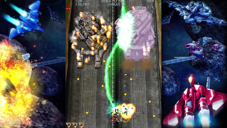 Capture de Raiden III x Mikado Maniax
