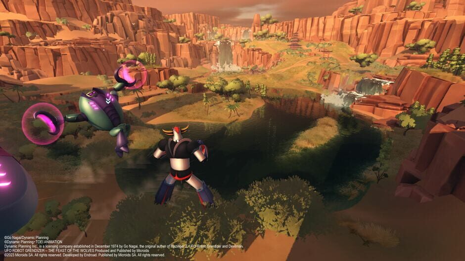 Capture d’UFO Robot Grendizer: The Feast of the Wolves