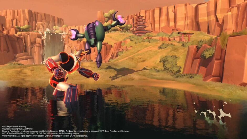 Capture d’UFO Robot Grendizer: The Feast of the Wolves