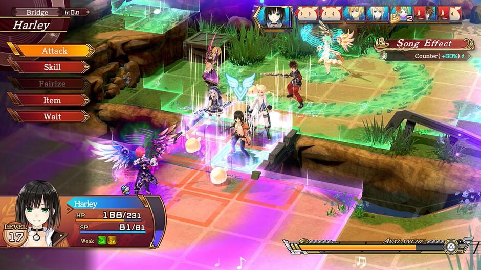 Capture de Fairy Fencer F: Refrain Chord