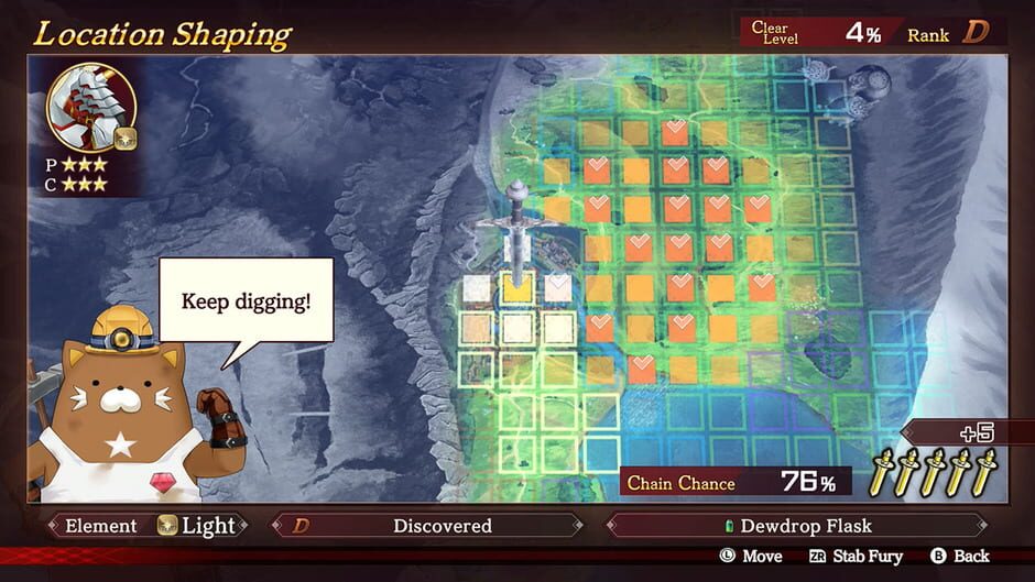 Capture de Fairy Fencer F: Refrain Chord