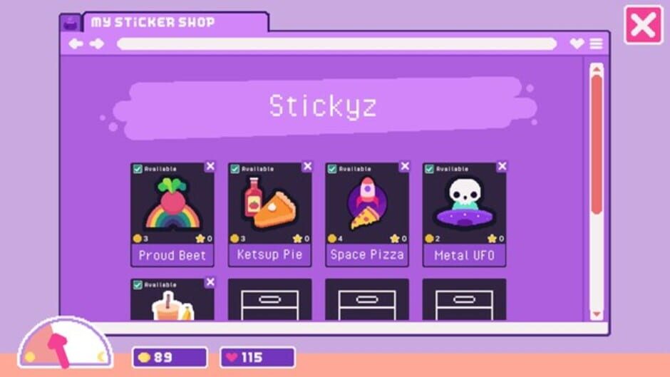 Capture de Sticky Business