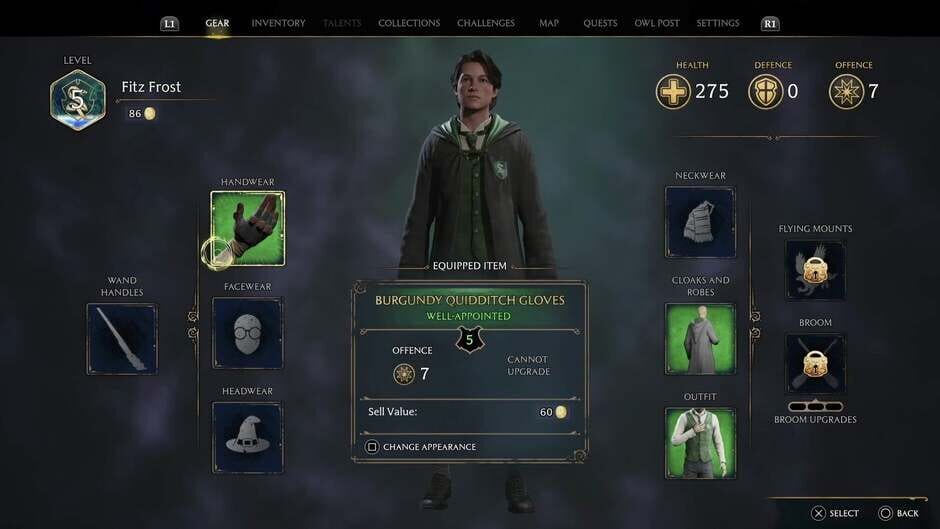 Capture de Hogwarts Legacy