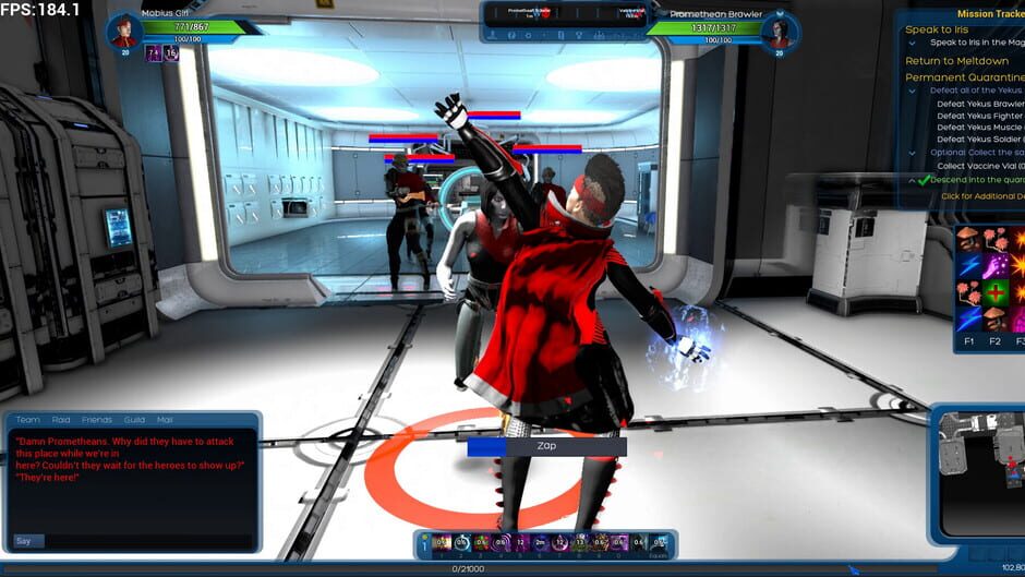 Capture de Ship of Heroes