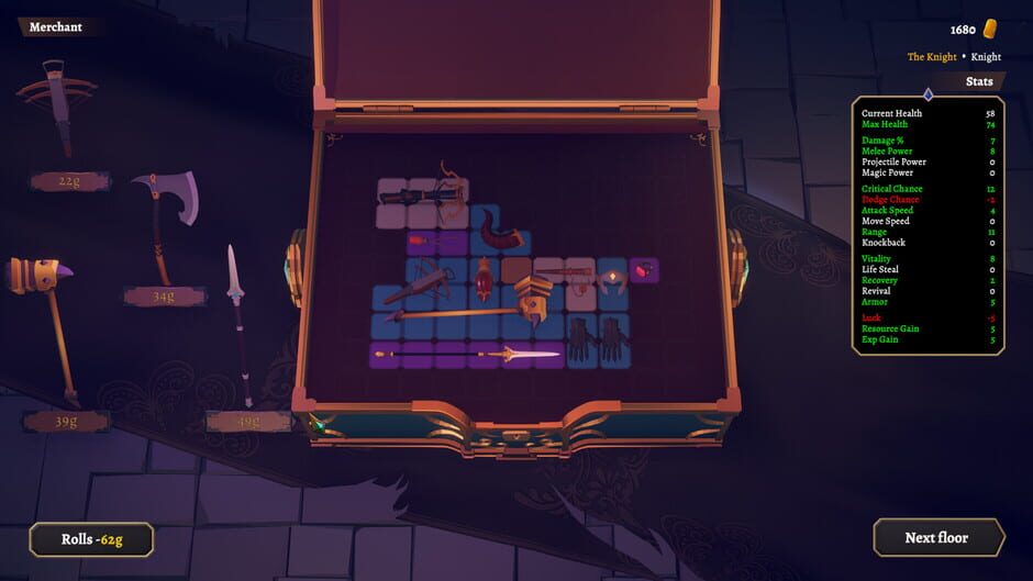 Capture de God of Weapons