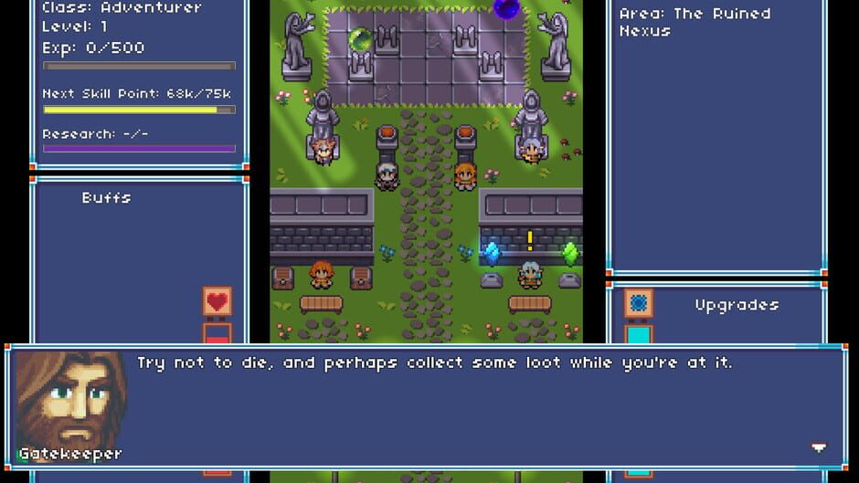 Capture de Don't Die, Collect Loot