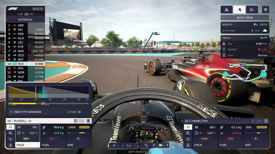 Capture de F1 Manager 2023