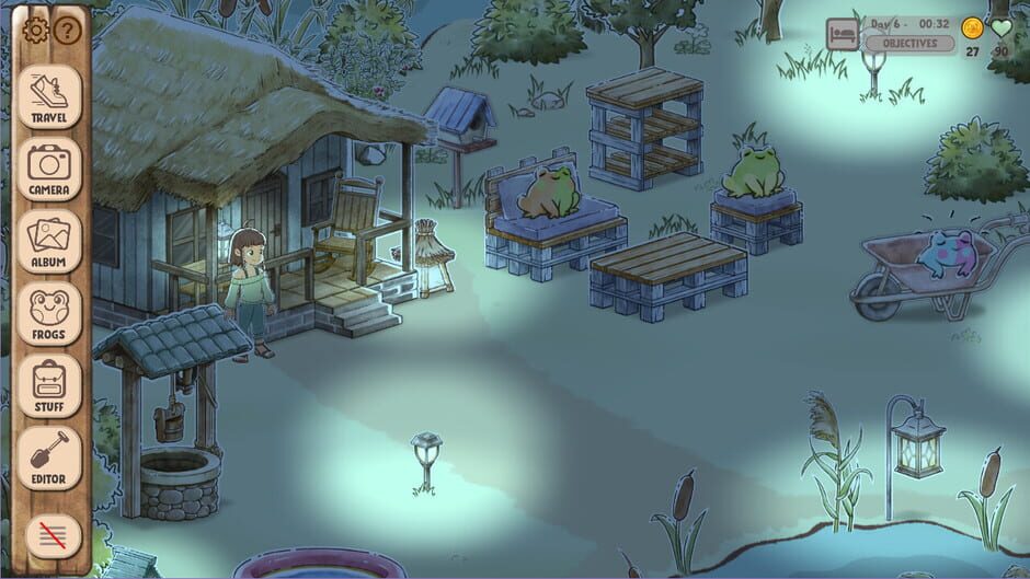 Capture de Kamaeru: A Frog Refuge