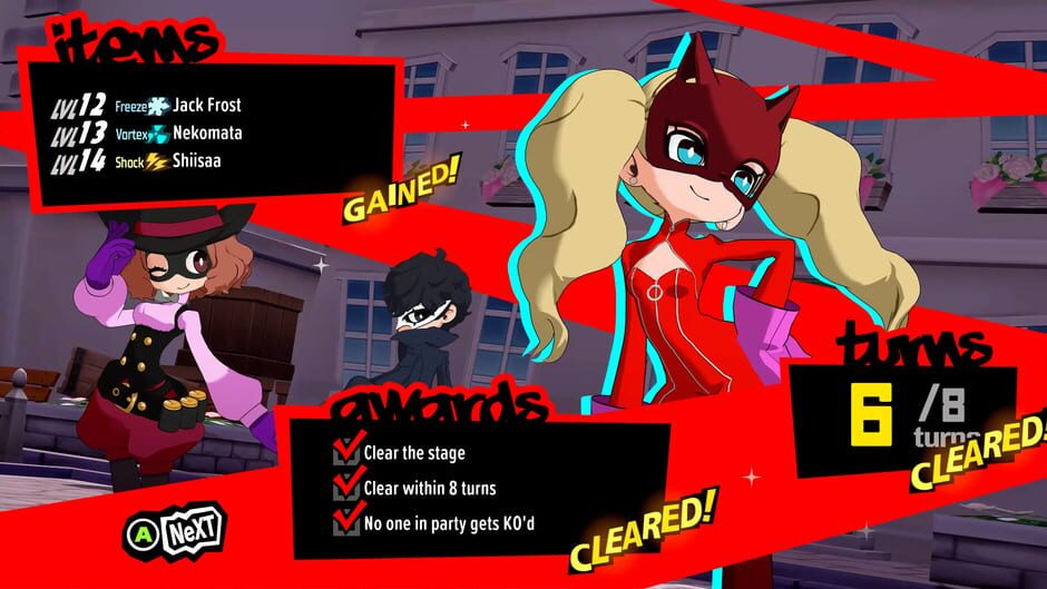 Capture de Persona 5 Tactica