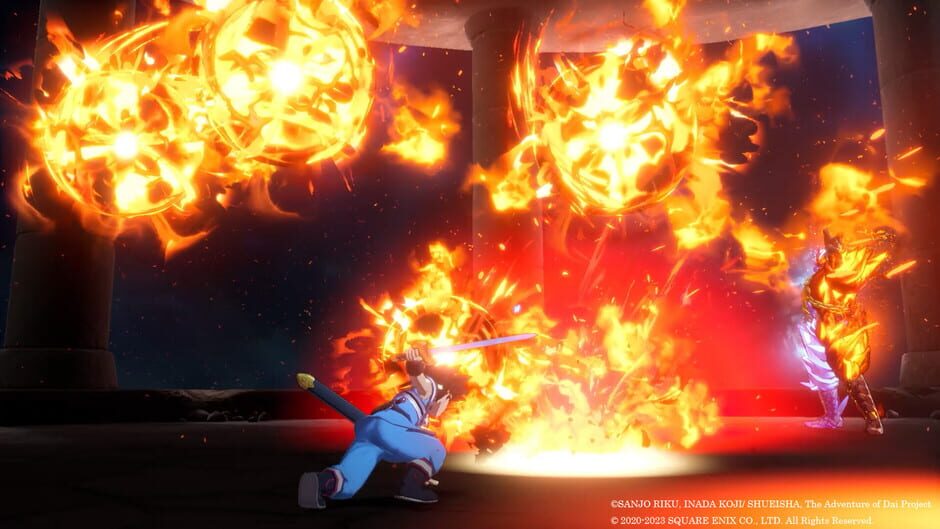 Capture d’Infinity Strash: Dragon Quest - The Adventure of Dai