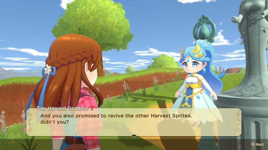 Capture de Harvest Moon: The Winds of Anthos