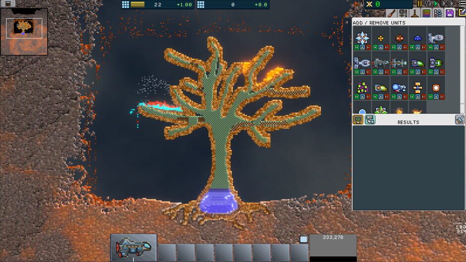 Capture de Creeper World IXE