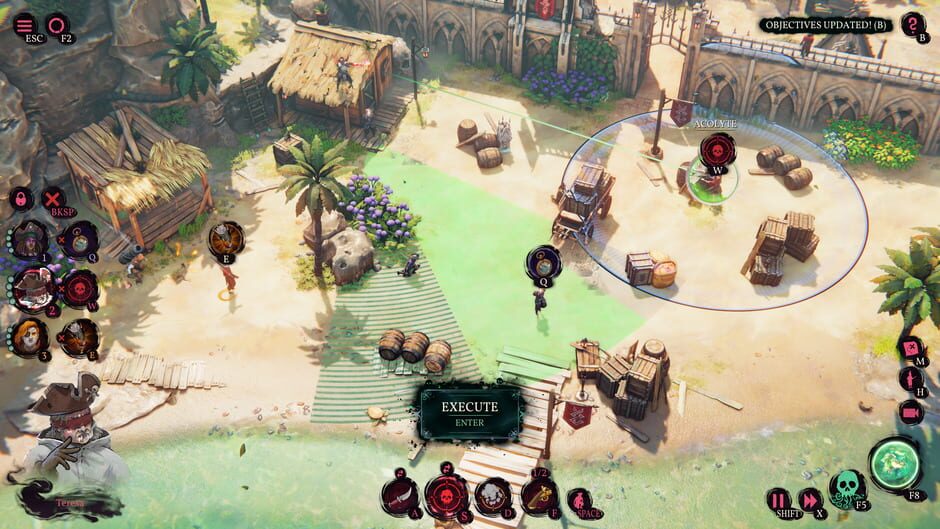 Capture de Shadow Gambit: The Cursed Crew