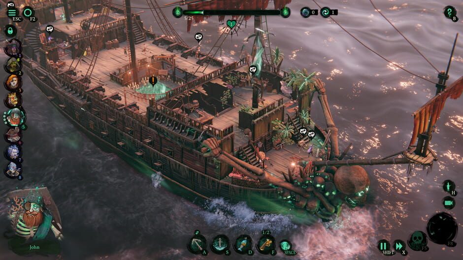 Capture de Shadow Gambit: The Cursed Crew