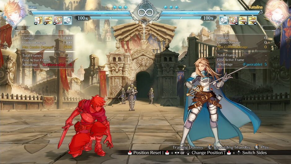 Capture de Granblue Fantasy Versus: Rising