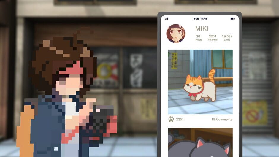 Capture de Neko Odyssey
