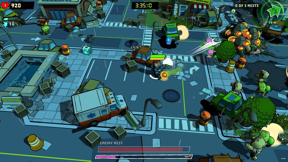 Capture de Bullets & Brains