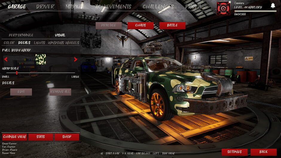 Capture de Chaos on Wheels